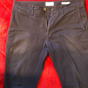 Goodfellow & Co navy slim chinos